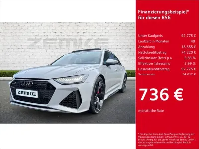 Używany Audi RS6 Sport 600 KM (441 kW) 2022 Szary Kombi