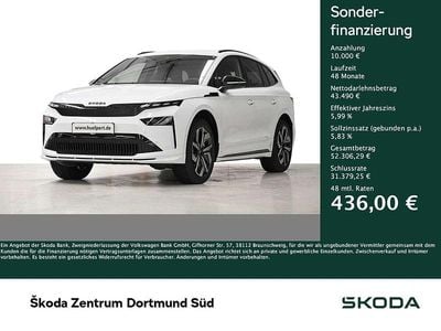 Neu Skoda Enyaq iV SportLine 250 kW (340 PS) 2026 Moonweiß perleffekt SUV