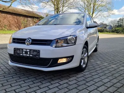 Gebraucht VW Polo Highline 105 PS (77 kW) 2010 Weiß Kleinwagen