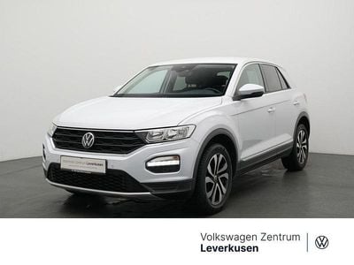 Gebraucht VW T-Roc Active 150 PS (110 kW) 2021 Schwarz / white silver (metallic) SUV