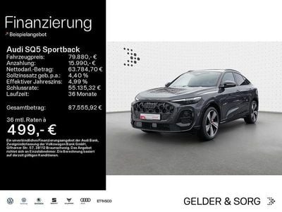 Gebraucht Audi SQ5 Sportback Ambiente 367 PS (269 kW) 2025 Tamboragrau metallic SUV