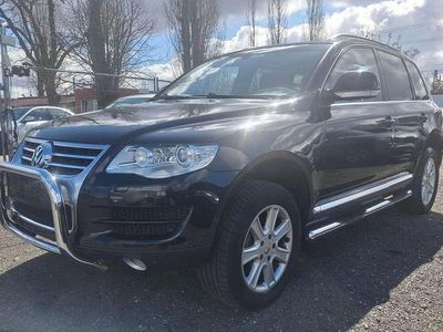 Gebraucht VW Touareg 239 PS (175 kW) 2007 Black magic pearlescent SUV