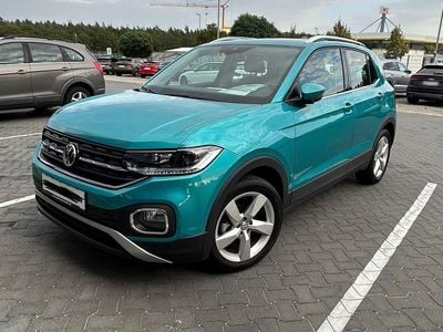 Usata VW T-Cross Style 116 CV (85 kW) 2020 Blu SUV