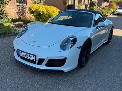 Begagnad Porsche 911 Carrera 4 Cabriolet 450 HK (330 kW) 2017 Vit Cab