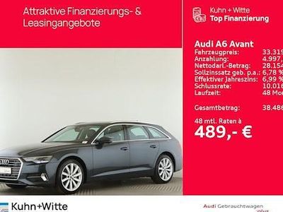 Schwarz Gebraucht 2022 Audi A6 Sport Kombi | 30.899 € (Superpreis)