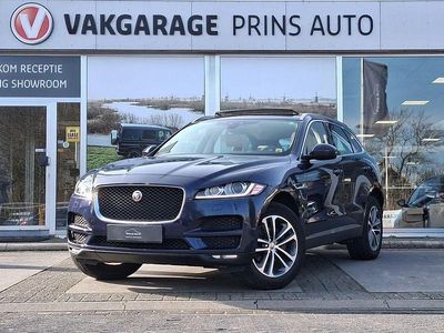 Gebraucht Jaguar F-Pace Portfolio 179 PS (131 kW) 2017 Blau SUV