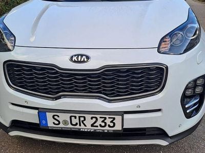 Gebraucht Kia Sportage GT-Line 185 PS (136 kW) 2018 Weiß SUV