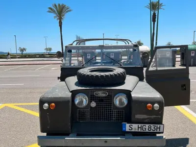 Usado Land Rover 2 57 CV (41 kW) 1965 Verde