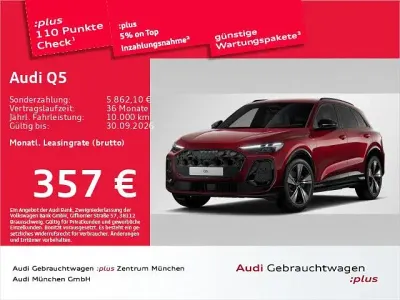 Gebraucht Audi Q5 S-Line 204 PS (150 kW) 2025 Grenadinerot metallic SUV