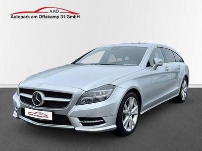 Brugt Mercedes CLS250 Shooting Brake AMG line 204 HK (150 kW) 2013 Sølv Stationcar