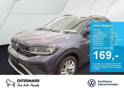 Rauchgrau Gebraucht 2025 VW T-Cross Goal SUV | 20.280 € (Guter Preis)