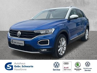 gebraucht VW T-Roc 2.0 TDI DSG Style 4M PANO+AHK+NAVI+LED+SHZ