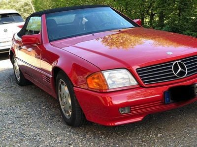 Usata Mercedes SL500 320 CV (235 kW) 1993 Rosso Cabrio