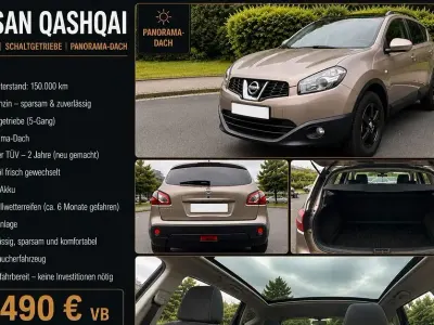 Gebraucht Nissan Qashqai Acenta 117 PS (86 kW) 2011 Braun SUV