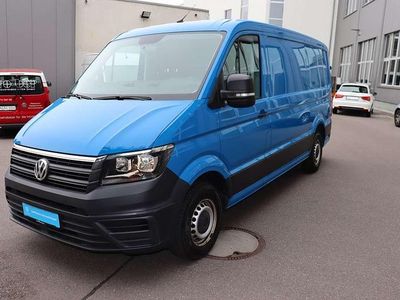 Usata VW Crafter 140 CV (102 kW) 2018 Blu Furgone