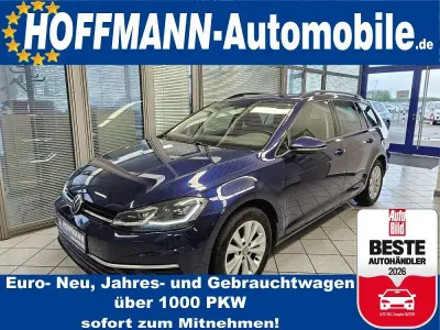 Gebraucht VW Golf VII Comfortline 125 PS (91 kW) 2018 Atlanticblueperl. (metallic) Kombi