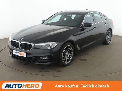 Gebraucht BMW 520 Sport Line 190 PS (139 kW) 2017 Schwarz Limousine