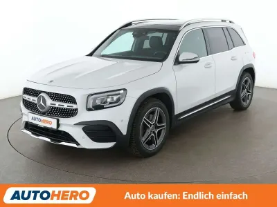 Gebraucht Mercedes GLB250 AMG line 224 PS (164 kW) 2021 Mondstein silber SUV