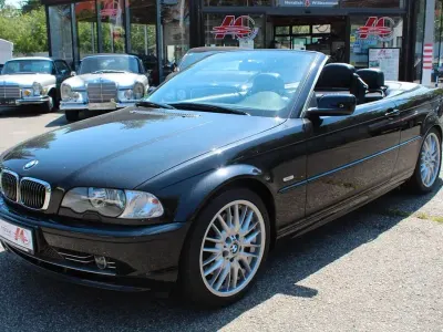 Gebraucht BMW 330 Cabriolet Sport Line 231 PS (169 kW) 2000 Schwarz Cabrio