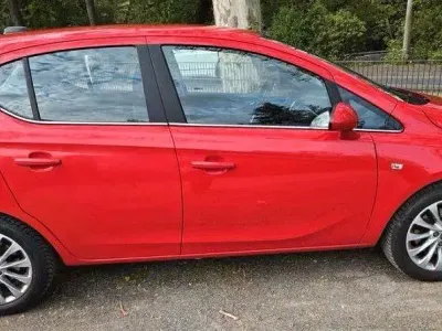 Gebraucht Opel Corsa Innovation 101 PS (74 kW) 2018 Rot Kleinwagen