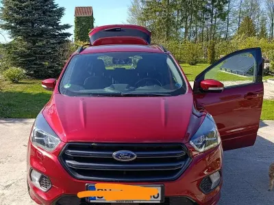 Brugt Ford Kuga ST-Line 150 HK (110 kW) 2018 Rød SUV
