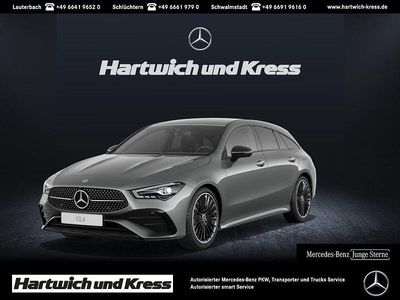 Mountaingrau met. Gebraucht 2024 Mercedes CLA200 Shooting Brake Advanced Plus Kombi | 34.390 € (Fairer Preis)