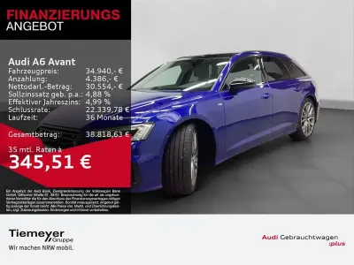 Usata Audi A6 S-Line 367 CV (269 kW) 2022 Blu Station wagon