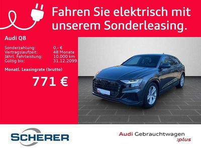 Gebraucht Audi Q8 Ambiente 381 PS (280 kW) 2022 Daytonagrau perleffekt (metallic) SUV