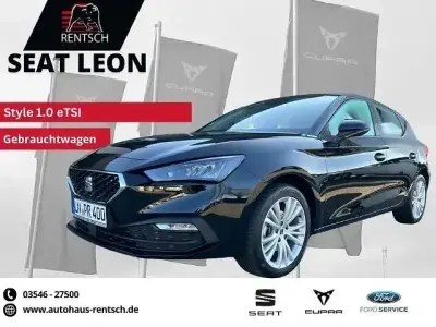 Gebraucht Seat Leon Style 110 PS (80 kW) 2024 Schwarz Limousine