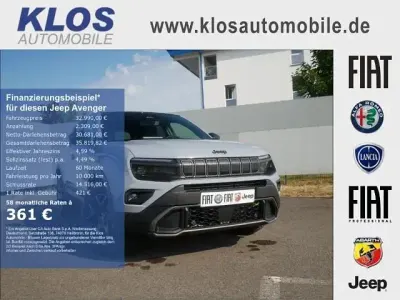 Neu Jeep Avenger North 145 PS (106 kW) 2026 Storm grey (grau) SUV