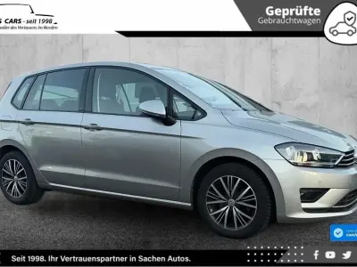 Gebraucht VW Golf Sportsvan Allstar 110 PS (80 kW) 2016 Silber Van / Kleinbus