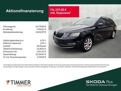 Gebraucht Skoda Octavia Style 116 PS (85 kW) 2019 Schwarz Kombi