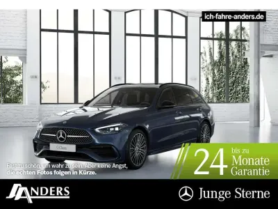 Second-hand Mercedes C200 AMG 163 CP (119 kW) 2023 Albastru Berlinǎ