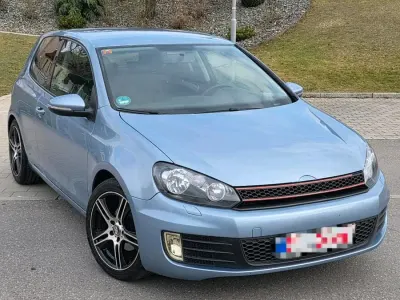 Gebraucht VW Golf VI R-line 80 PS (58 kW) 2009 Blau Kleinwagen