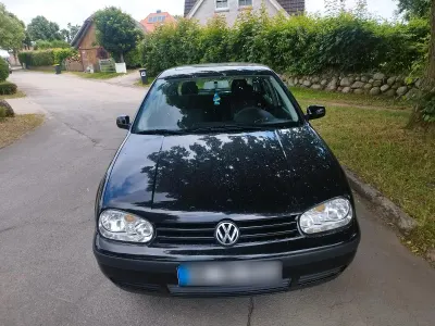 Gebraucht VW Golf IV 75 PS (55 kW) 2000 Schwarz Kleinwagen