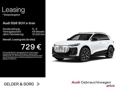 Gebraucht Audi SQ6 e-tron Ambiente 359 kW (489 PS) 2025 Gletscherweiß metallic SUV