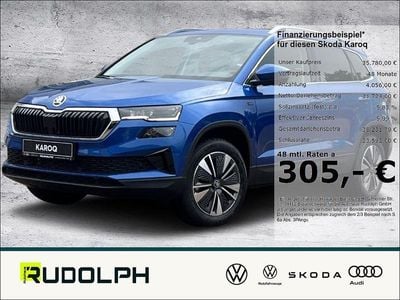 Gebraucht Skoda Karoq Tour 150 PS (110 kW) 2025 Blau SUV