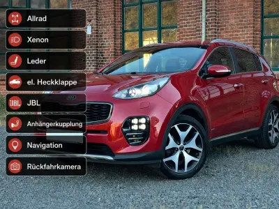 Gebraucht Kia Sportage GT-Line 177 PS (130 kW) 2017 Rot SUV