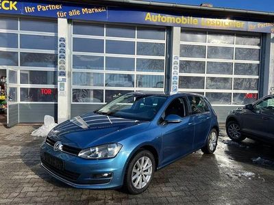 Gebraucht VW Golf VII LOUNGE 110 PS (80 kW) 2016 Blau Limousine