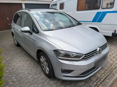 Gebraucht VW Golf Sportsvan Allstar 125 PS (91 kW) 2016 Silber Van / Kleinbus