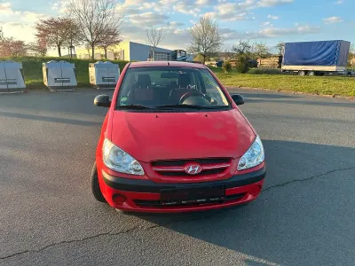 Gebraucht Hyundai Getz 97 PS (71 kW) 2008 Rot Kleinwagen