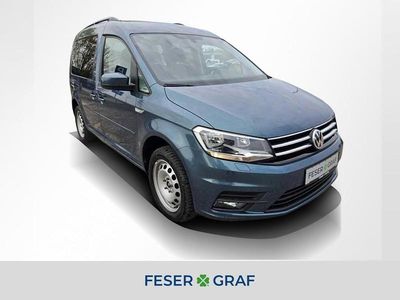 Usata VW Caddy Comfortline 131 CV (96 kW) 2018 Verde Monovolume