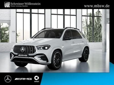 Manufakturlackmanufakturopalithweissbright Gebraucht 2025 Mercedes GLE53 AMG AMG SUV | 109.490 € (Superpreis)