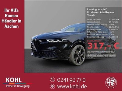 Neu Alfa Romeo Tonale 160 PS (117 kW) 2025 Schwarz SUV