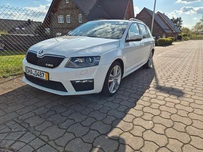 Gebraucht Skoda Octavia RS 184 PS (135 kW) 2014 Weiß Kombi