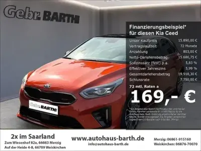 Gebraucht Kia Ceed GT GT 204 PS (150 kW) 2018 Orange Limousine