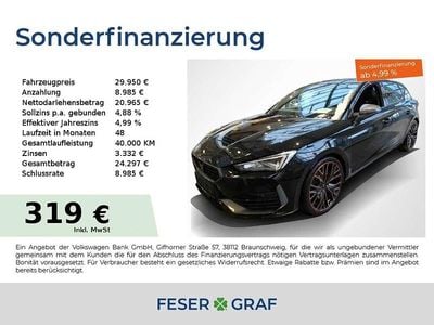 Gebraucht Cupra Leon VZ 300 PS (220 kW) 2024 Midnight schwarz metallic Limousine