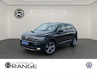 Gebraucht VW Tiguan Highline 220 PS (161 kW) 2018 Deep black perleffekt (metallic) SUV