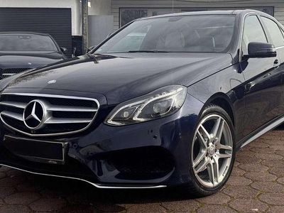 Usata Mercedes E250 AMG 211 CV (155 kW) 2013 Blu Berlina