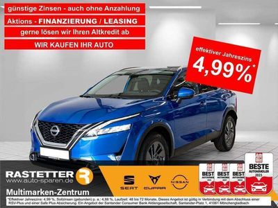 gebraucht Nissan Qashqai DIG-T Xtronic acenta Pano+Navi+Winter+ACC+360+LED+Privacy+Klimaaut+iKey